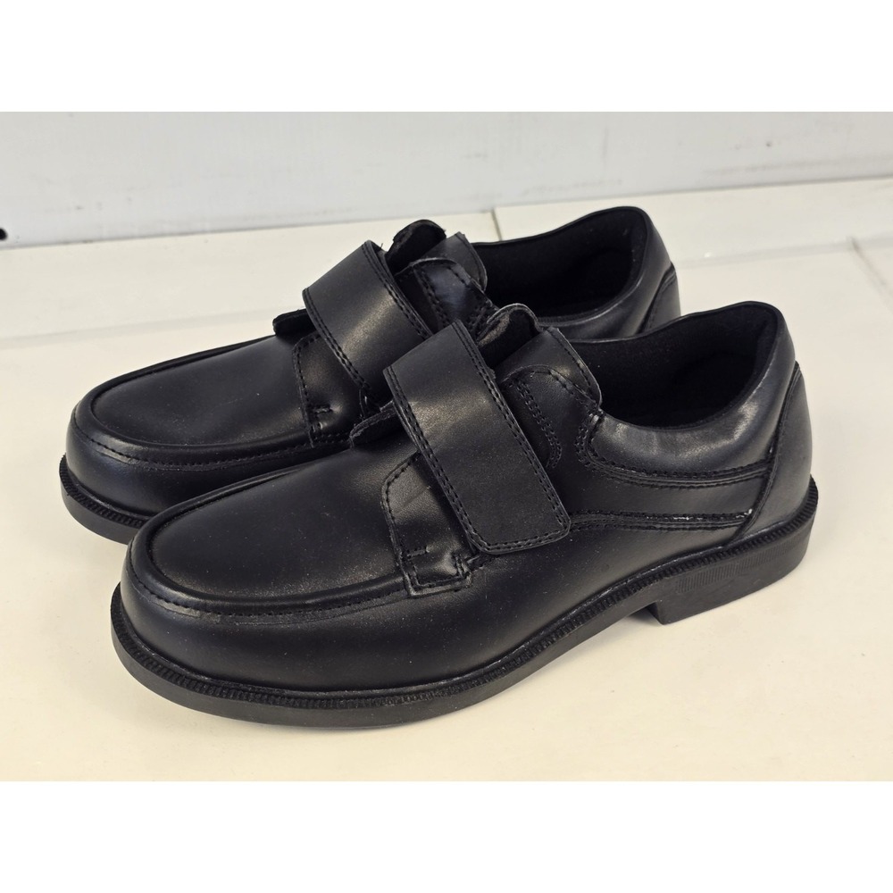 Dr Scholls Mens 9 D Double Air Pillo Hook & Loop Comfort Shoes Black 478-1C